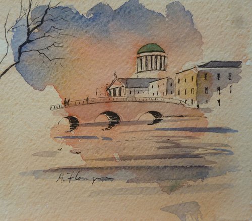 The Four Courts by Maire Flanagan