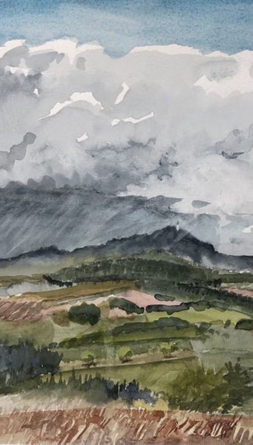 Early Autumn Squall by Morag Paul