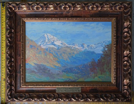 Morteratsch Glacier. Alps