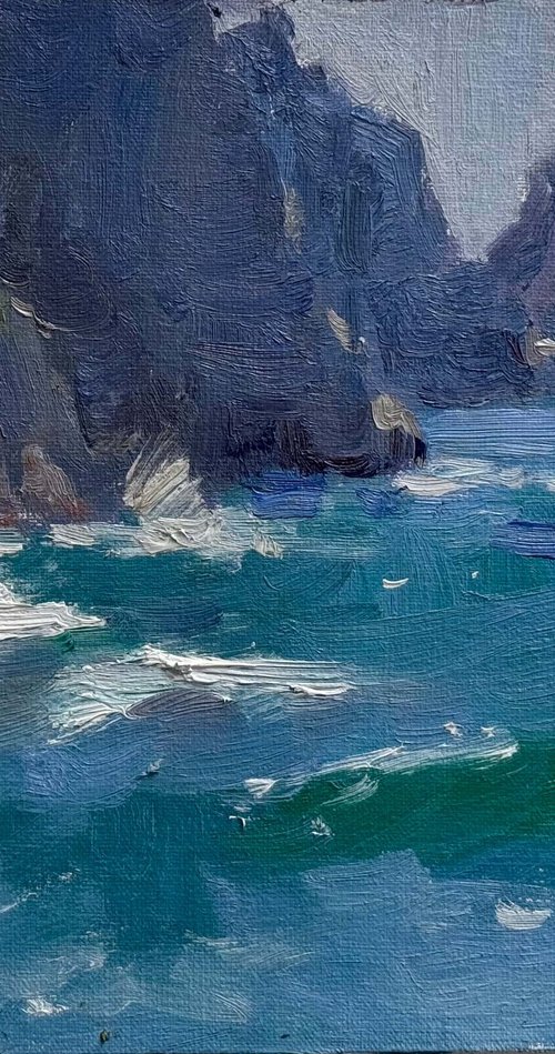 Where the Waves Break by Nataliia Nosyk
