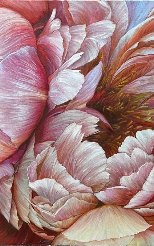 Peony composition by Elena