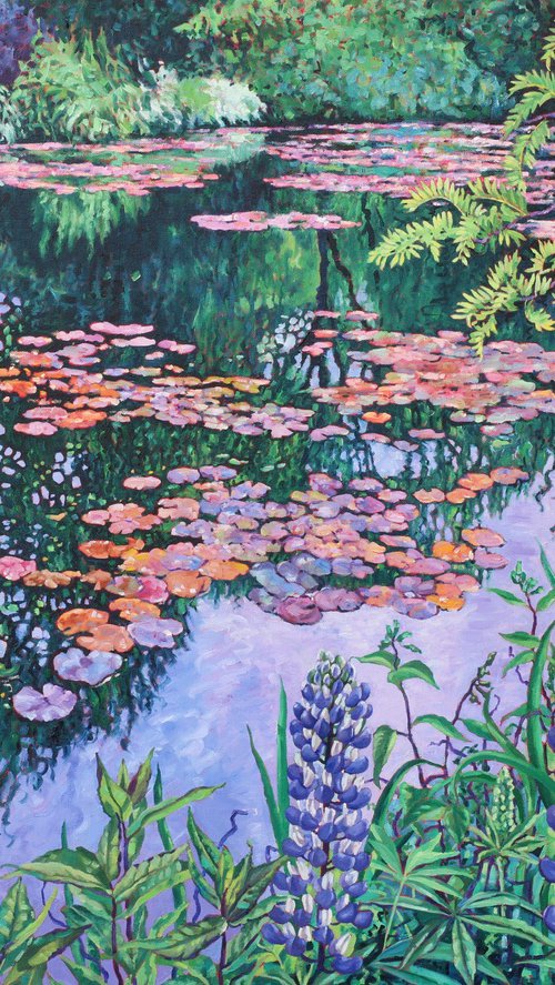 Summer on the Pond by Zoe Elizabeth Norman
