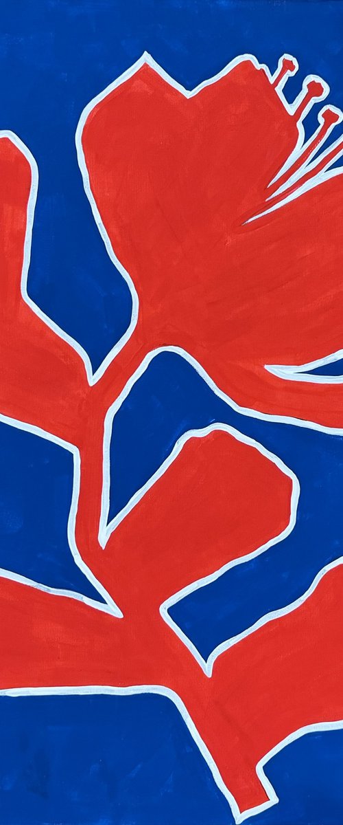 Red flower by Ekaterina Dutkevich