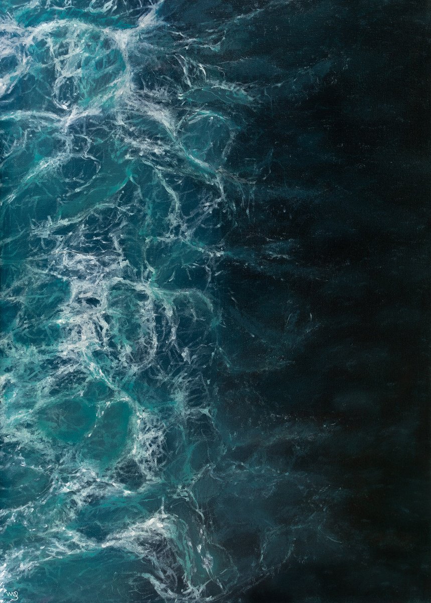 Aesthetic Ocean by Sarah Vms Art