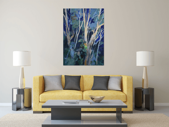 Twilight time. Lilac