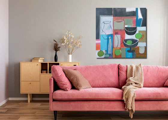 Still Life with Apples III