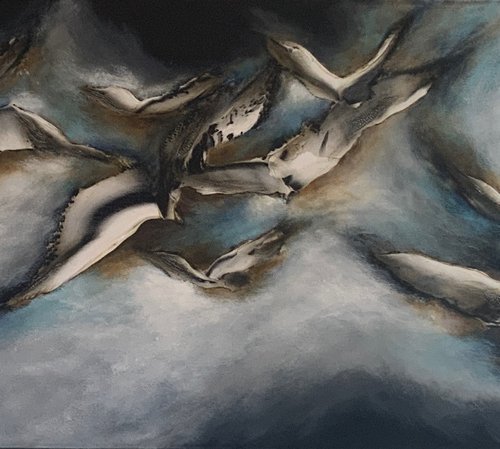 Wings up in the sky by JOLIC