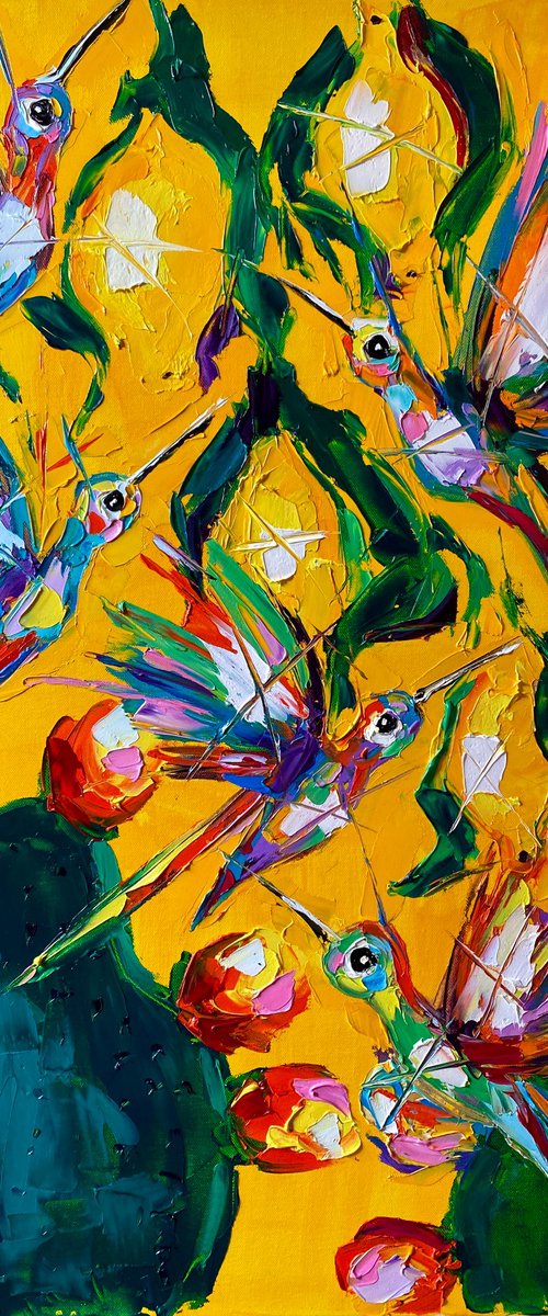 The Enchanted Hummingbirds of Citrus Oasis by Lina Redford