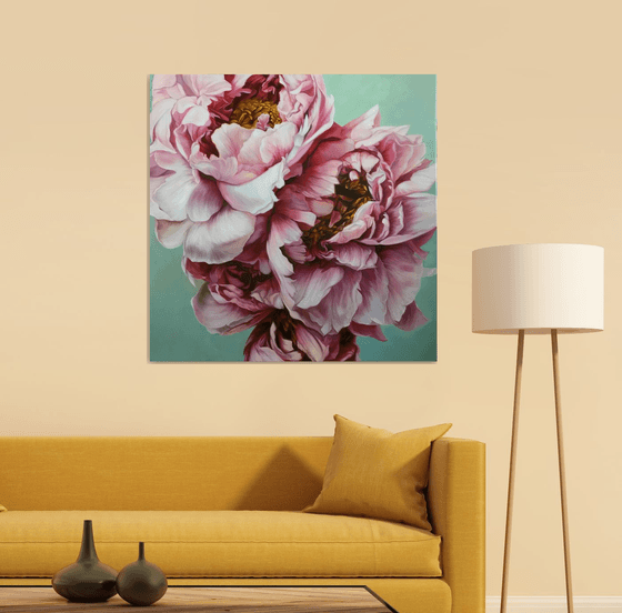 Pair of peonies