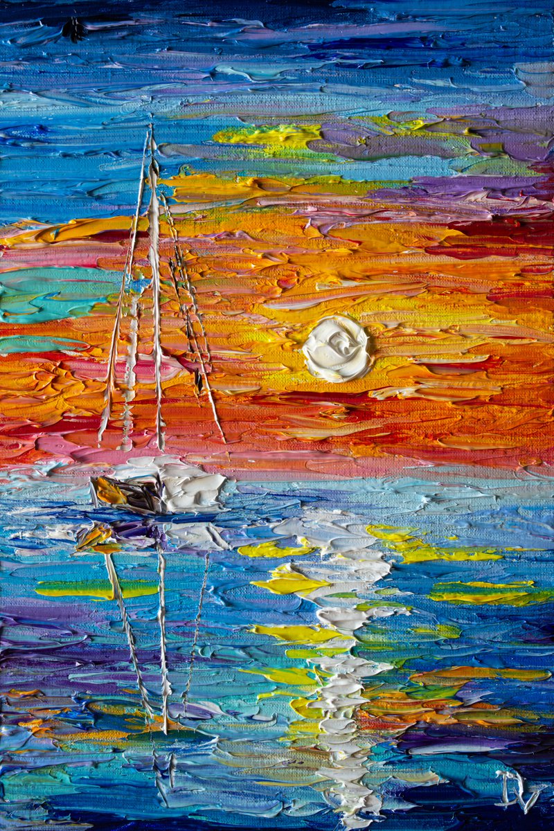 Sea sunset by Vladyslav Durniev