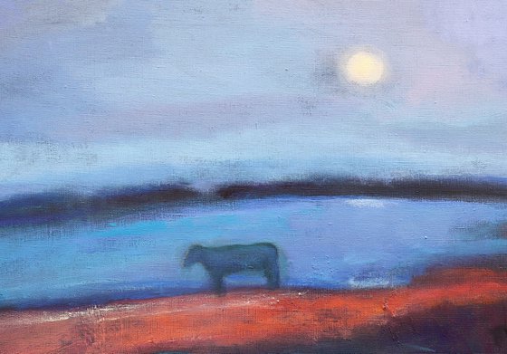 Twilight time and Moonrise