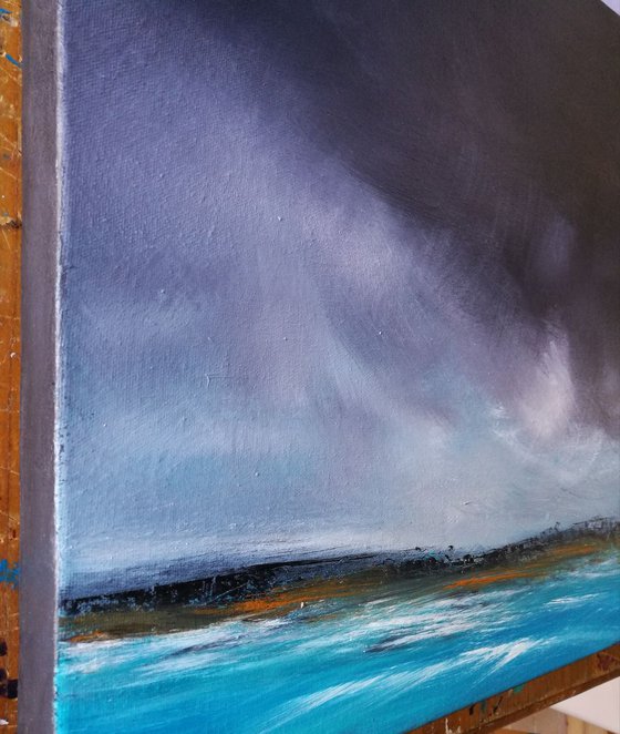 Fresh, Seascape, stormy, medium gorgeous