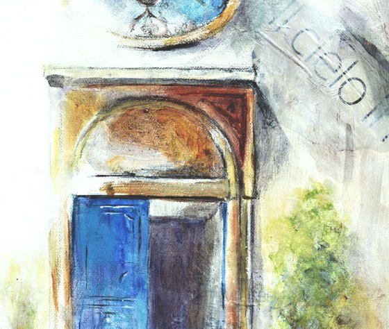 La porta blu