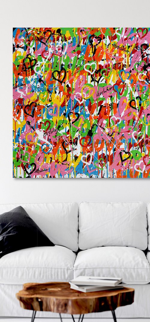 Love Revolution - SOLD by Isabelle Pelletane