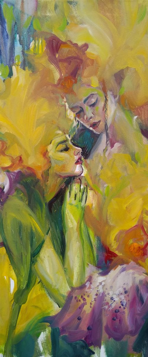 When Flowers could speak by HELINDA (Olga Müller)