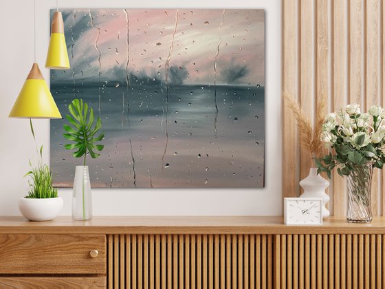 Pink Sky Rain Dance