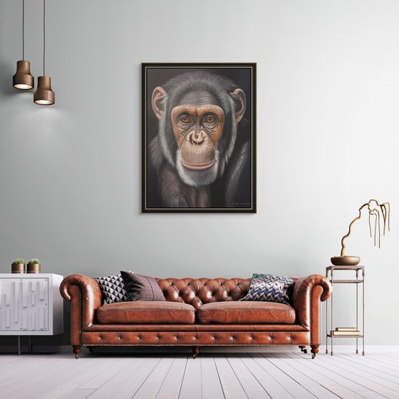 The Gaze of Chimpanzee