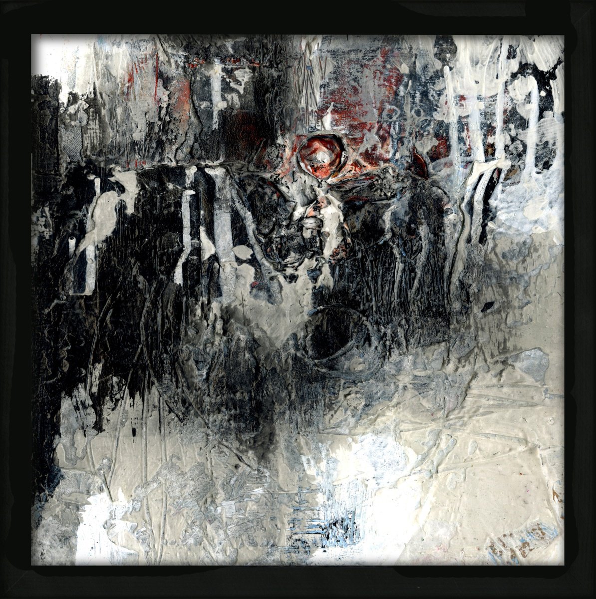 Abstract Painting By Kathy Morton Stanion, 13 X 13", Magical Journey 6, Original Artwork