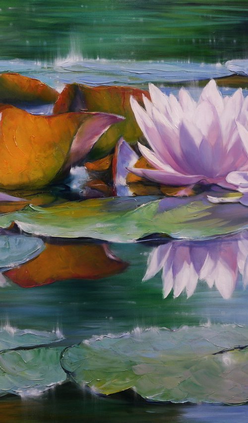 "Water lilies" by Gennady Vylusk