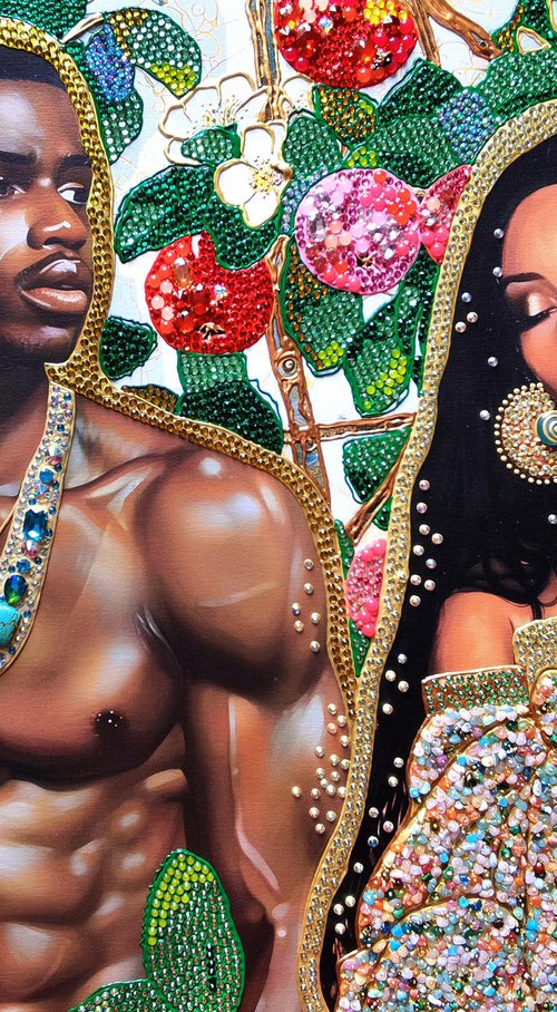 Black Adam and Eve by BAST