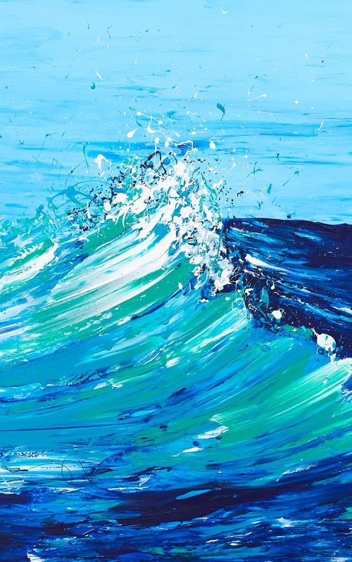 Wave Series - A Fresh Break by Annette Spinks