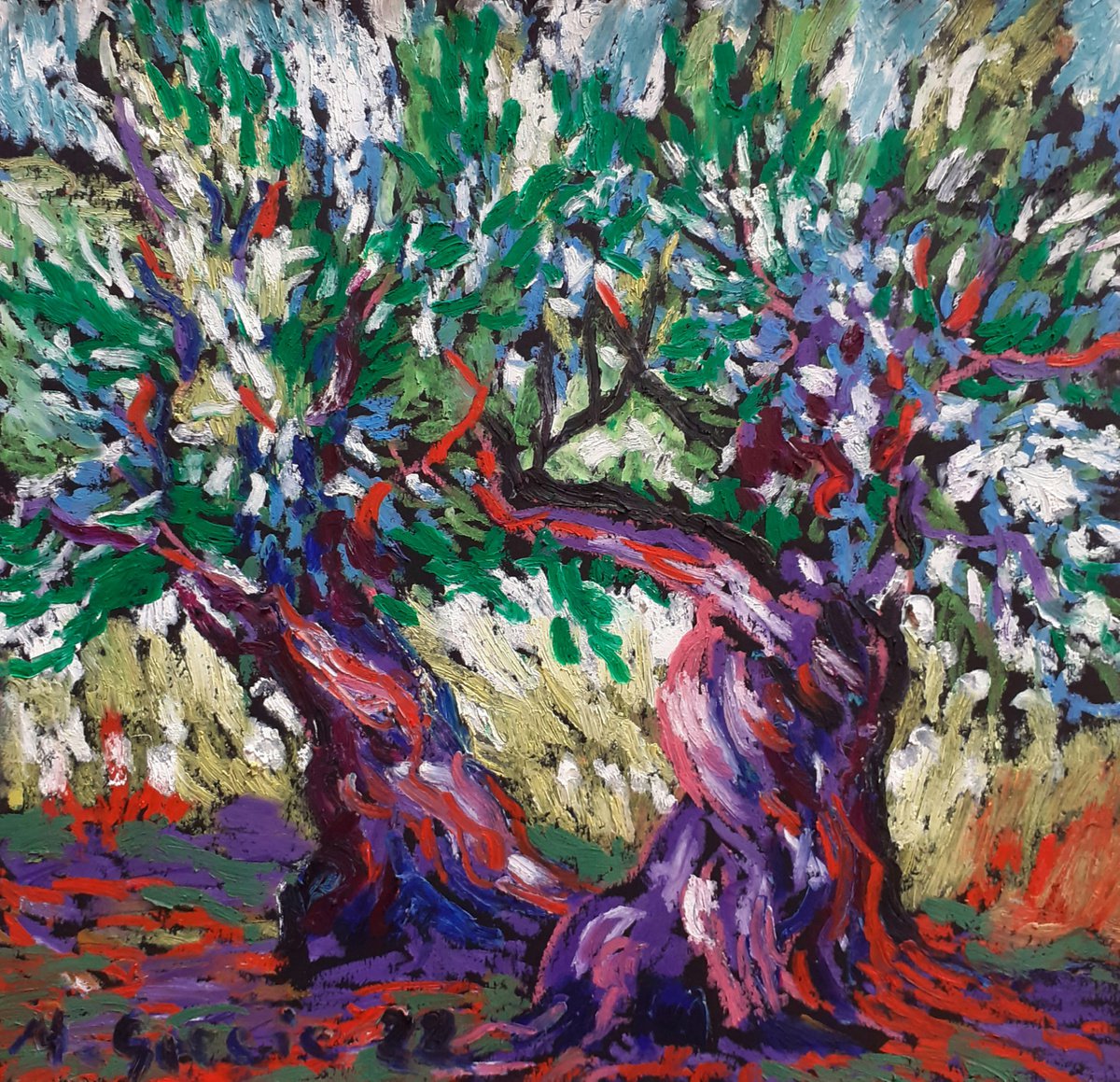 Olive grove No 35 by Maja Grecic
