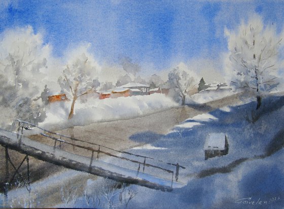 Winter in the country