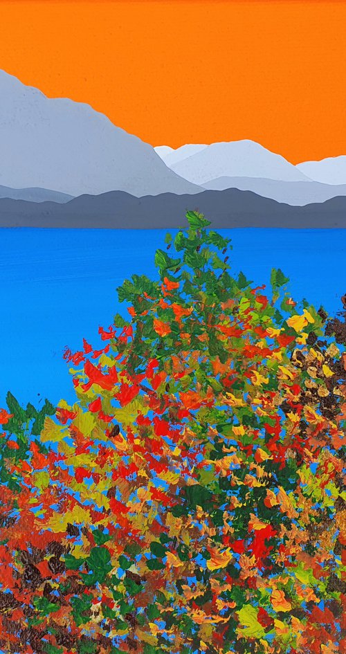 Mellbreak in Autumn, The Lake District by Sam Martin