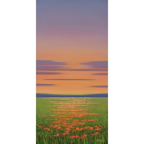 Blushing Sky - Colorful Sunset Landscape
