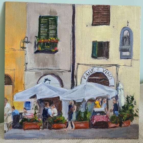 Lucca Café scene