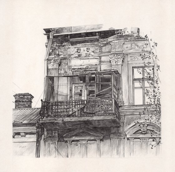Old Odessa Balcony