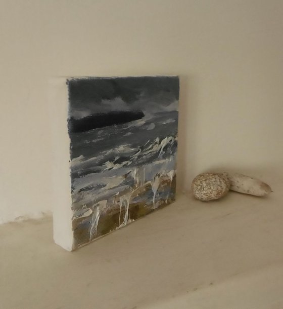 'Stormy Surf' Mini Canvas