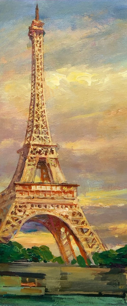 Eiffel Tower. Evening. by Viacheslav Zaykin