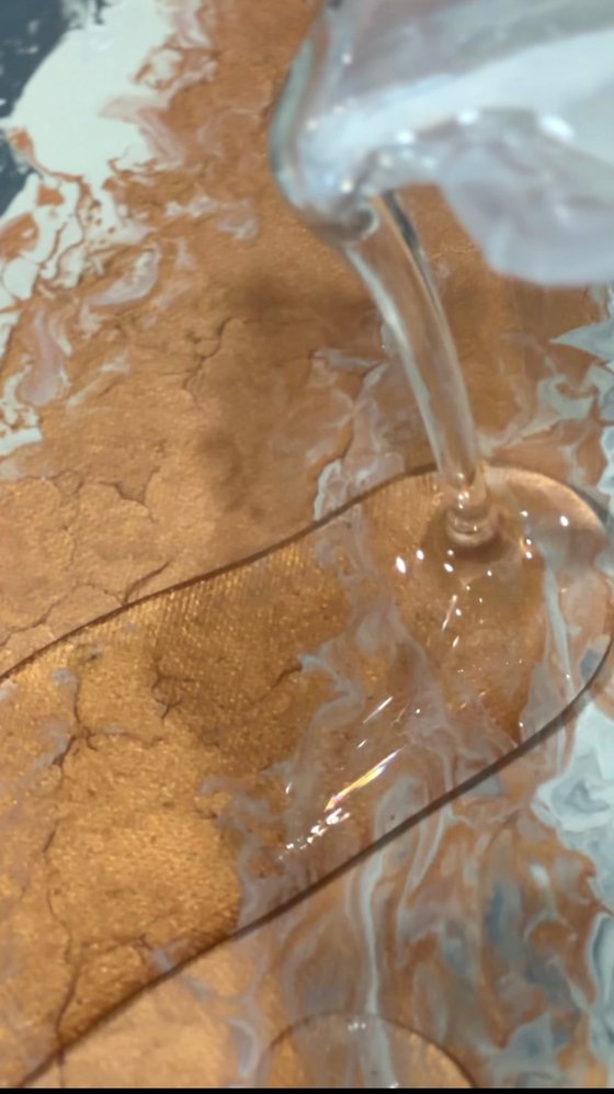 Sillage — Monumental Abstract Diptych