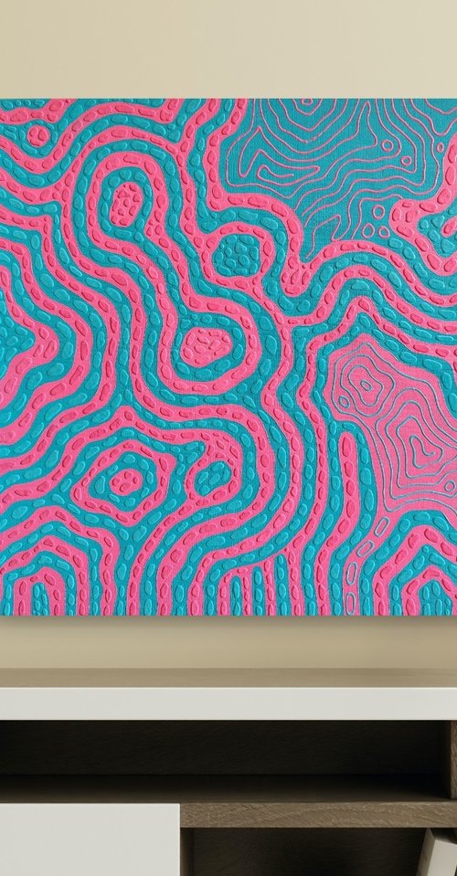 Electric Landscape by Oxana Lazari