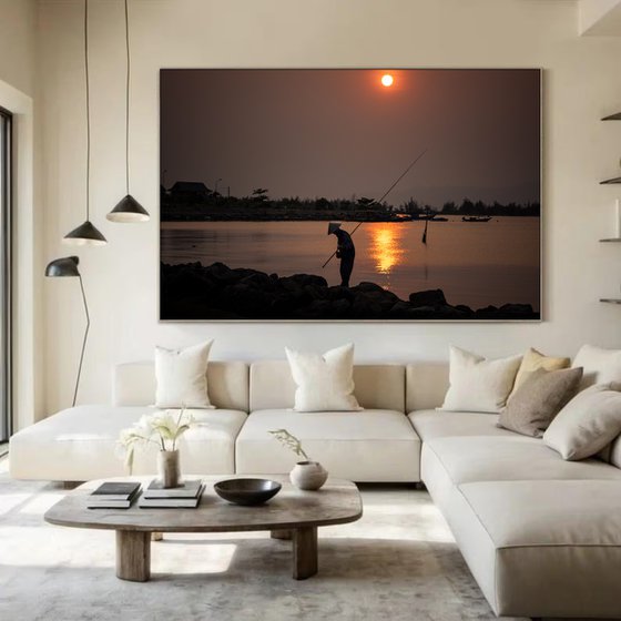 The Angler’s Sunset