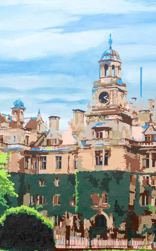 Thoresby Hall by KM Arts