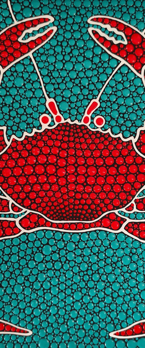 Red Crab by Oxana Lazari