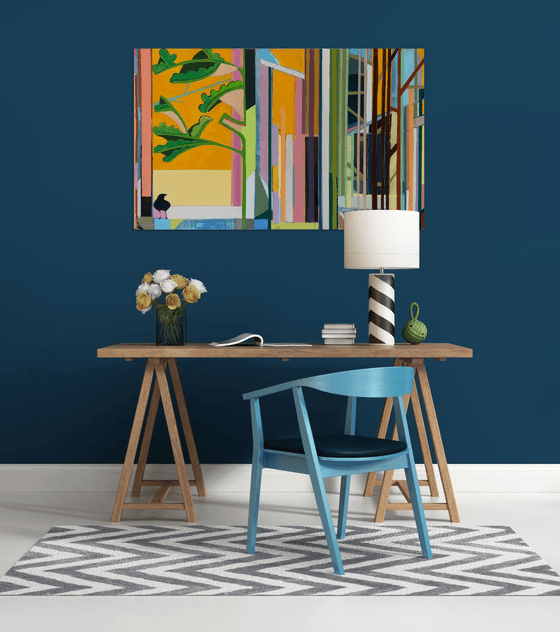 A Crow And An Orange Creamsicle Sky