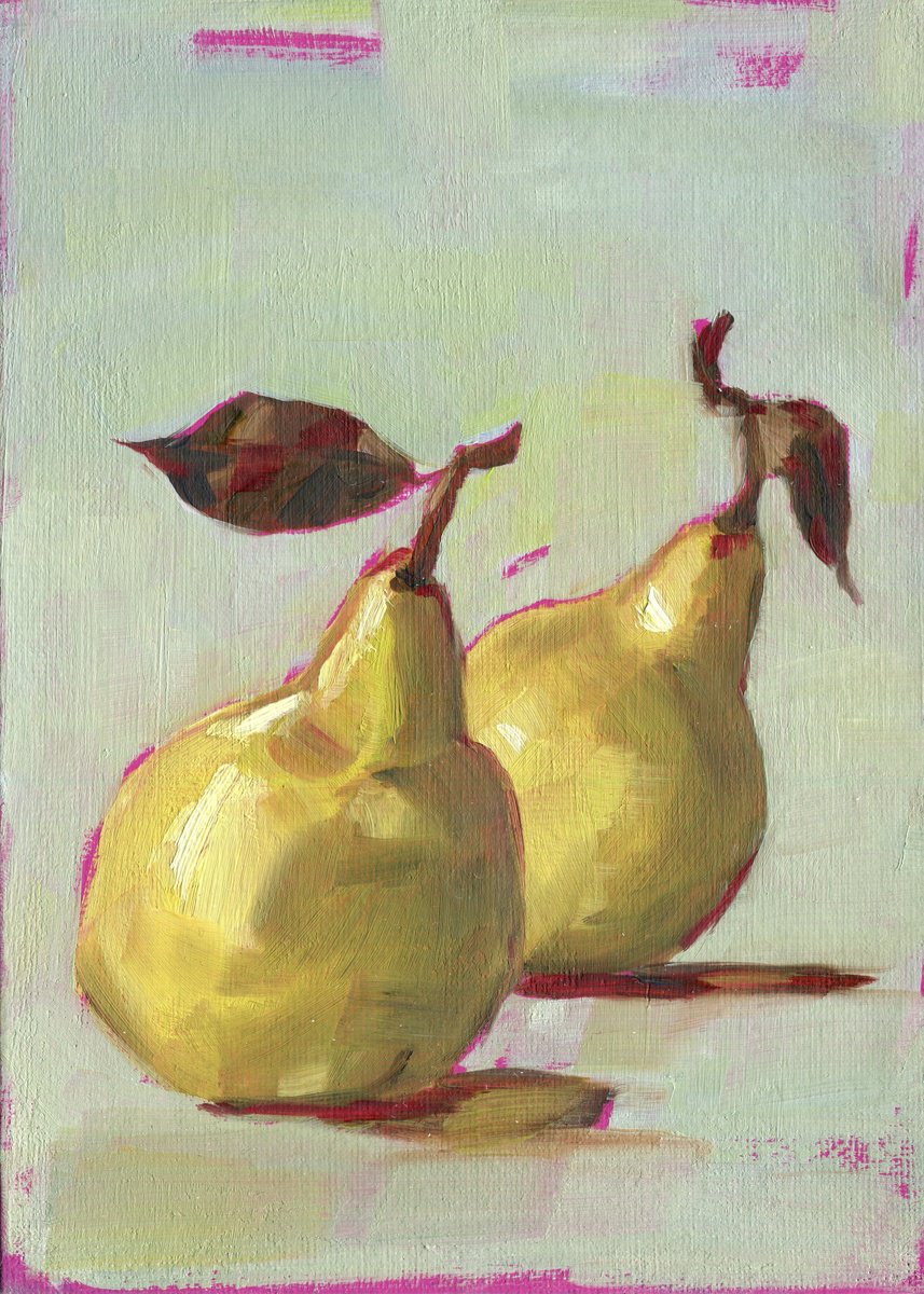 Pears 1 by Anja Rudko