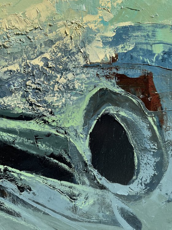 Abstract A1 80×80cm