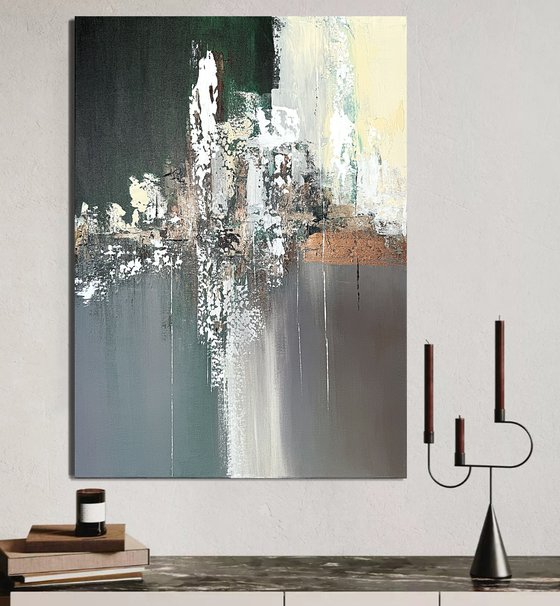 Emerald Mist. Bronze gold