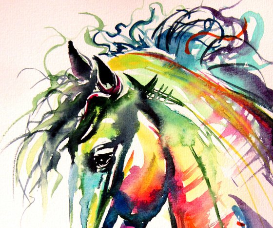 Colorful animals collection