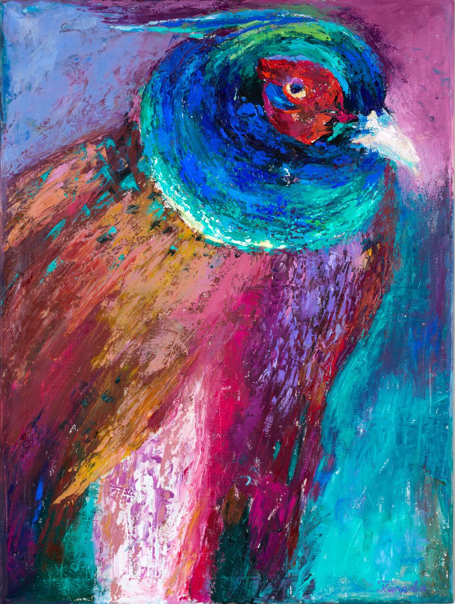 Pheasant by Galina Khandova