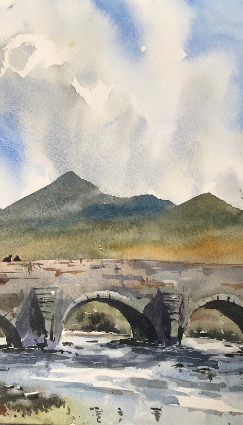 Sligachan bridge,Isle of Skye by Vicki Washbourne