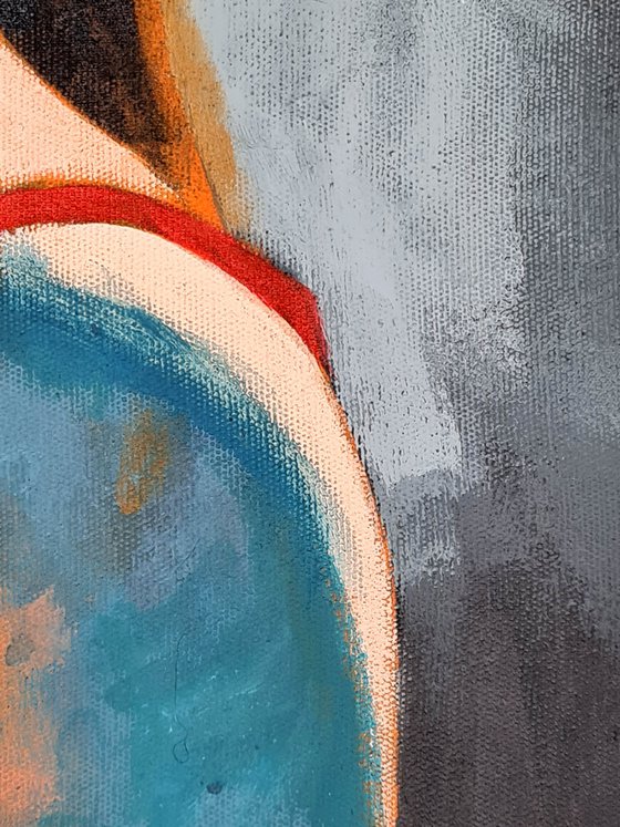 portrait with red  11-13-25