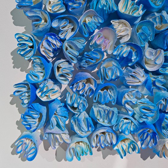 Connection, blue #29(36"x36")