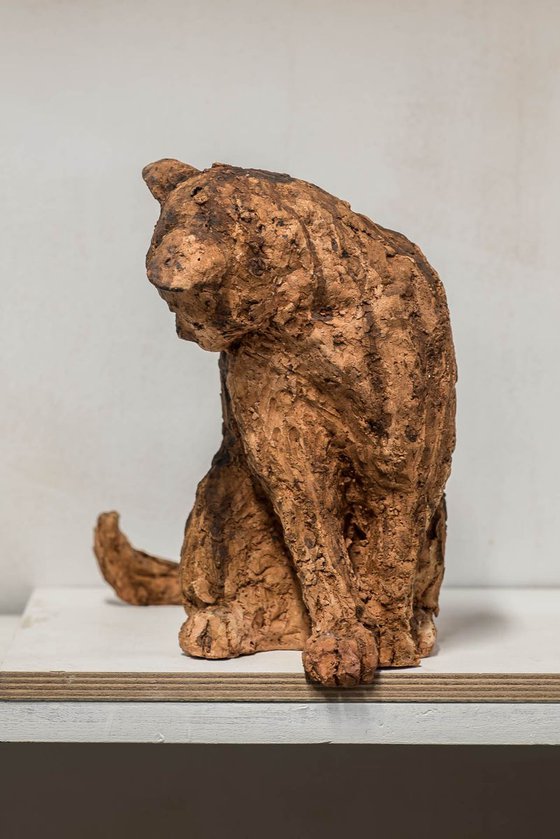 Ceramic | Sculpture | Cat Breone