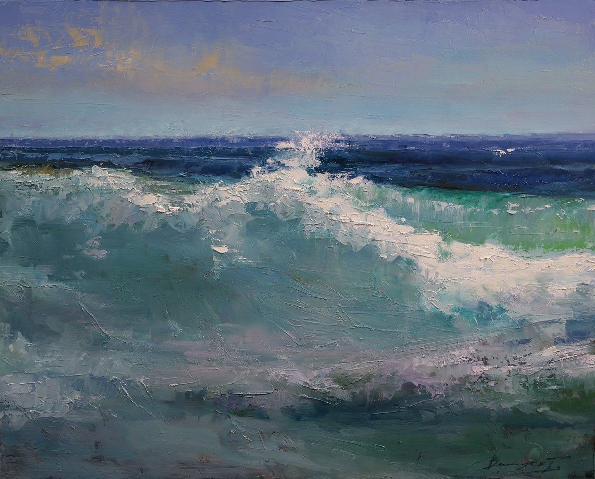 Dance Of The Wave By Gennady Vylusk, 20 X 16, Artwork For Sale On Artfinder