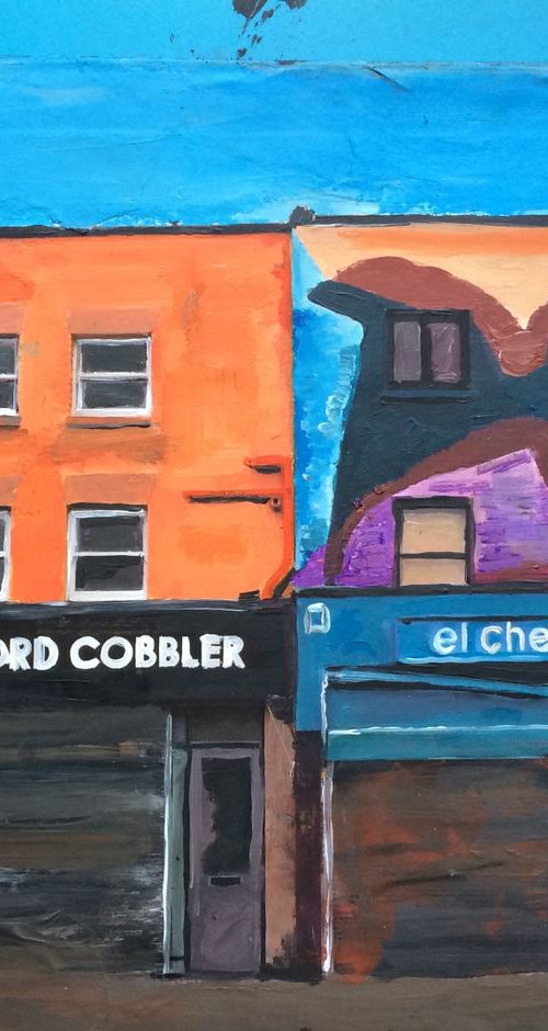 Slice of Orange, High Street by Andrew  Reid Wildman